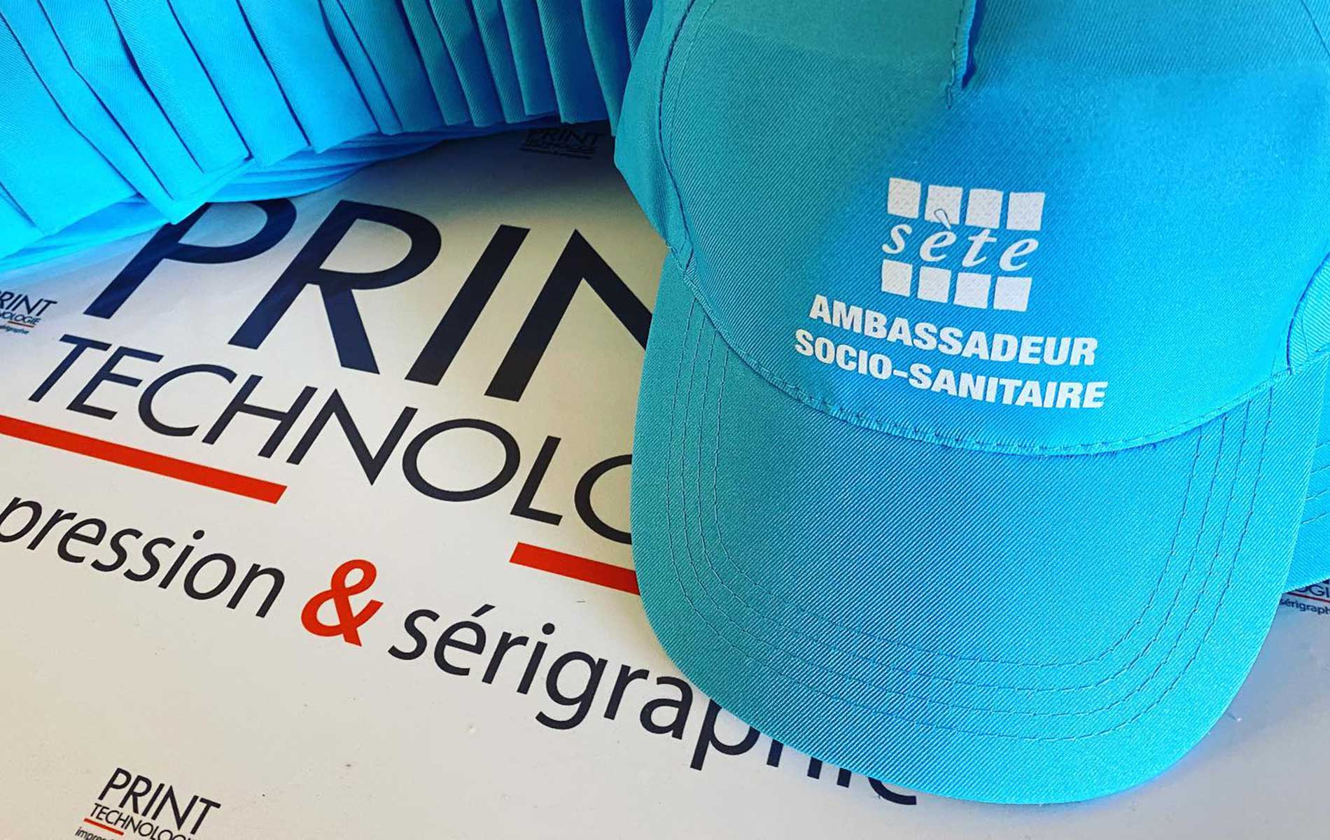 casquette personnalisee a montpellier